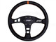 Polaris Ranger/General Leather Flat Steering Wheel by PRP Seats